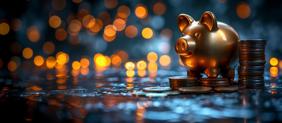 Wealth Wisdom: Learning Financial Literacy with a Piggy Bank,generated by IA