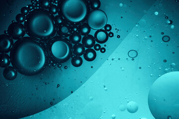 abstract science background with liquid shapes - obrazy, fototapety, plakaty