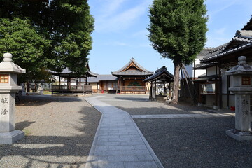 A japanese shrine : Shimokatsura-goryo-jinjya Shrine in Kyoto City...
