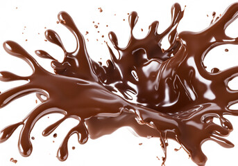 Fototapeta premium Chocolate sauce splash