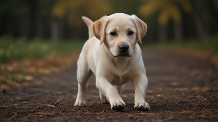 Golden retriever dog