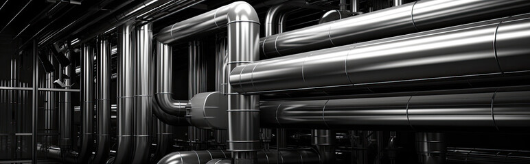 The installation of indoor pipe systems in a modern factory represents a vital step in ensuring efficient and reliable operations.