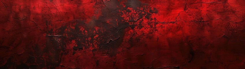 abstract red background with black grunge background texture in modern art design layout, Dark Red...