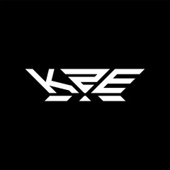 KZE letter logo vector design, KZE simple and modern logo. KZE luxurious alphabet design