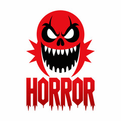 Horror text vector art illustration (4)