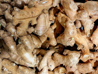Organic ginger, pieces for sale