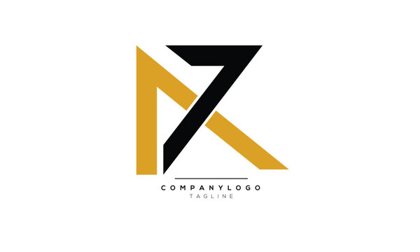 Alphabet letters Initials Monogram logo A7,AZ,A7,AZ INITIAL,A7,AZ letter