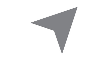 Vector navigation arrow icon
