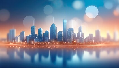 Obraz premium City ​​View