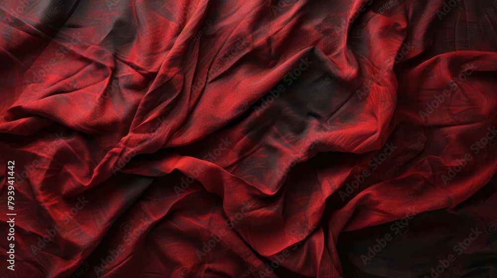 Poster abstract red and black fabric texture background grainy noise spray effect grungy color gradient