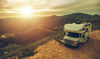 Camper Van Motor Home California Road Trip