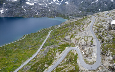 Scenic Norwegian Mountains Roads