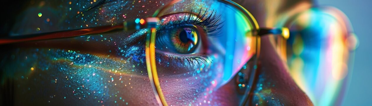 Display of holographic visuals
