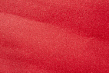 Red paper texture background, copy space