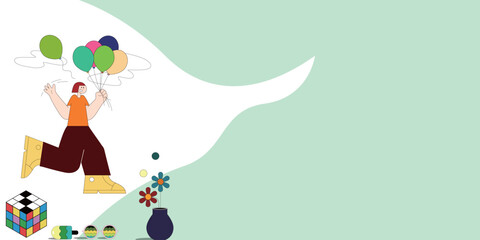 Playful Balloon Adventure