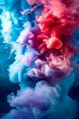 colorful backgroiund like clouds with dramatic light