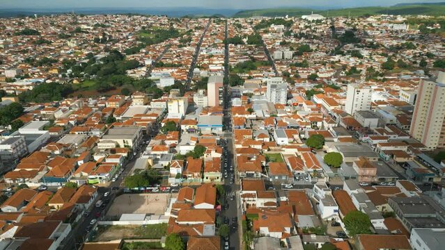 City of Botucatu, state of Sao Paulo, Brazil South America. Small cities of Brazil.
