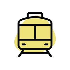 Train vector icon