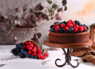 festive dessert cake for treat - 793982046