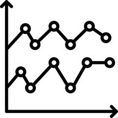 Line Chart Icon