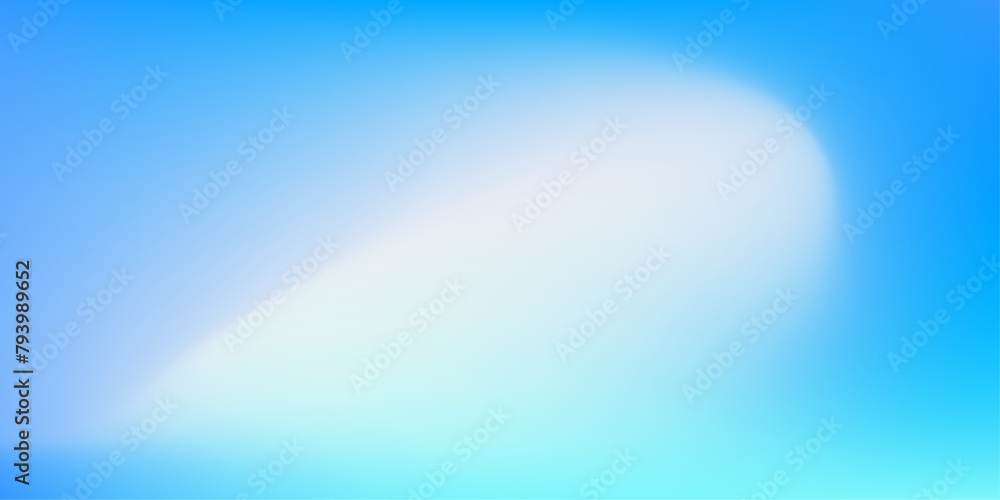 Poster soft serene blue sky abstract background. soft blue background with fluffy cloud shape. flowing whit