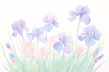 iris, blue iris