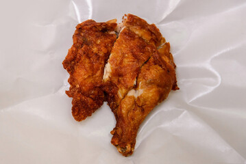 Thai Style Crispy Fried Garlic Chicken