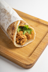 Shakshuka Porotta roll wrap breakfast