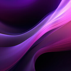 Futuristic Digital Purple Wave Background