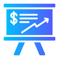 presentation gradient icon