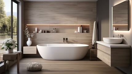 Fototapeta na wymiar b'The Ultimate Guide to Bathroom Design'
