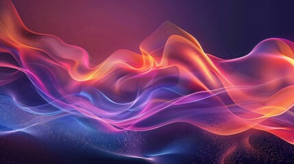 b'Colorful abstract background with flowing shapes'