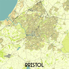 Bristol United Kingdom map