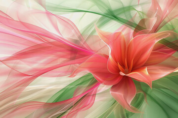 Fototapeta premium Design background with creative colors and beauty effects.