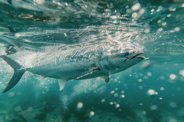 Fototapeta premium Ocean, National Geographic, 8k, sharp focus, shot on telephoto lens