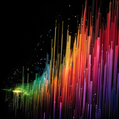 Visual Interpretation of Spectrum Displaying Various Rs Lines in Spectroscopy