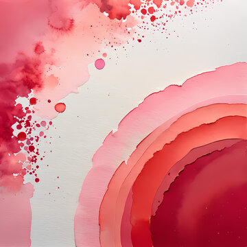 red paint splashes
