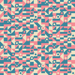 Abstract geometric pattern, illustration, vector