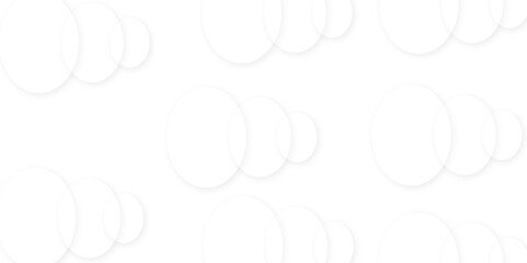 Abstract white gradient circle pattern of 3d bubbles background template. abstract white modern transparency circle presentation background. bubbles, illustration, design, in illustration design .