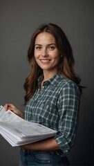 Naklejka premium woman