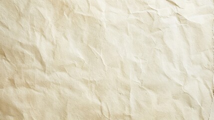 Textured Crumpled Paper Background Close-up
