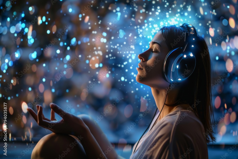 Poster techniques for zen relaxation and brain health in sleep: using listening skills and sleep pattern op