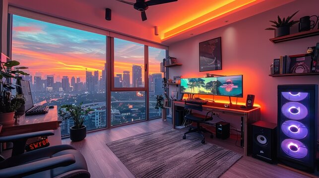 A Work From Home Office Setup