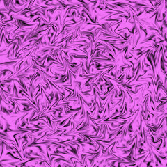 Illustration of vivid purple and black spreading liquid pattern