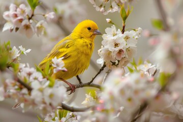 Whimsical 3D-rendered pastel birds nesting ideal for hom. Beautiful simple AI generated image in 4K, unique.