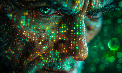 Millennial friends celebrating St. Patrick's Day with smartphones, digital devices - happy young adults wearing green at modern cafe using gadgets