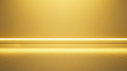 Warm golden light, minimalist interior design, tranquil background