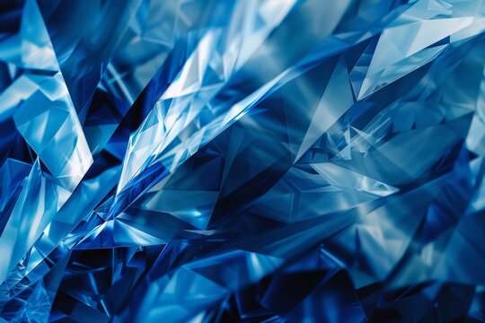 Modern blue abstract high-speed background design. Beautiful simple AI generated image in 4K, unique.