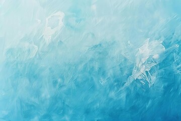 frosty cold blue background with icy texture and soft pastel color gradient
