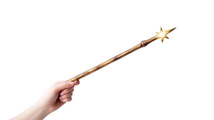 magic wand set apart against a crisp white background